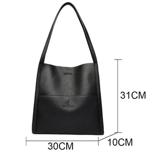 Mathilde - Umhängetasche - Veganes Leder - Schultertaschen - Schwarz - Müller Mode