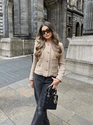 Melinda Leichte Jacke - Leichte Jacken - Beige - Müller Mode