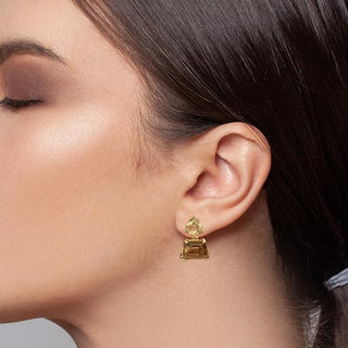Micara - Amber Prism - Ohrringe - Ohrringe - Bronze - Müller Mode