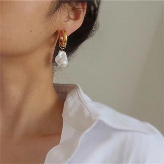 Micara - Baroque Drops - Ohrringe - Ohrringe - Perle - Müller Mode