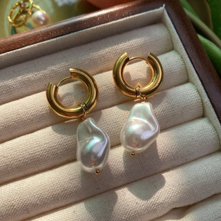 Micara - Baroque Drops - Ohrringe - Ohrringe - Perle - Müller Mode