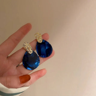 Micara - Blue Drops - Ohrringe - Ohrringe - Blau - Müller Mode