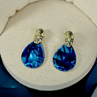 Micara - Blue Drops - Ohrringe - Ohrringe - Blau - Müller Mode