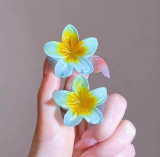 Micara - Blumenklammern - Haarschmuck - Haarschmuck - Blau - Müller Mode