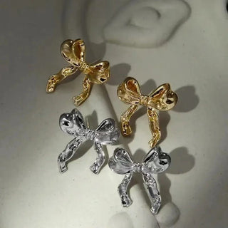 Micara - Bowtiful Duo - Ohrringe - Ohrringe - Silber - Müller Mode