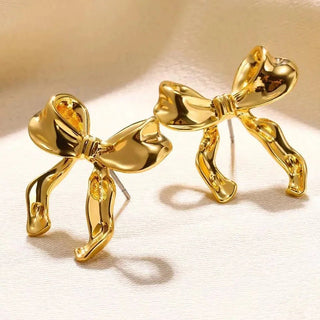 Micara - Bowtiful Duo - Ohrringe - Ohrringe - Gold - Müller Mode