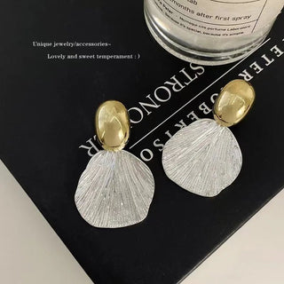 Micara - Clamshell Duo - Ohrringe - Ohrringe - Muschelschale - Müller Mode