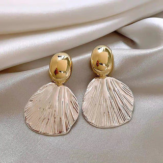 Micara - Clamshell Duo - Ohrringe - Ohrringe - Muschelschale - Müller Mode