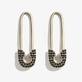 Micara - Crystal Pindrops - Ohrringe - Ohrringe - Schwarz - Müller Mode