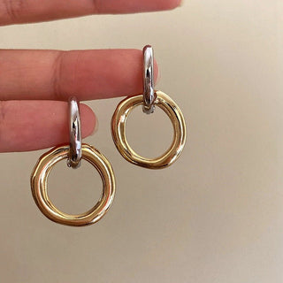 Micara - DuoLux Drops - Ohrringe - Ohrringe - Gold/Silber - Müller Mode
