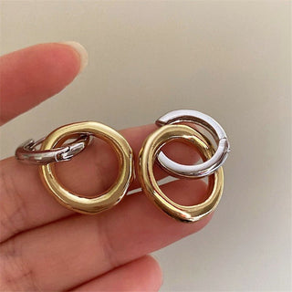 Micara - DuoLux Drops - Ohrringe - Ohrringe - Gold/Silber - Müller Mode