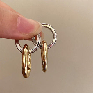 Micara - DuoLux Drops - Ohrringe - Ohrringe - Gold/Silber - Müller Mode