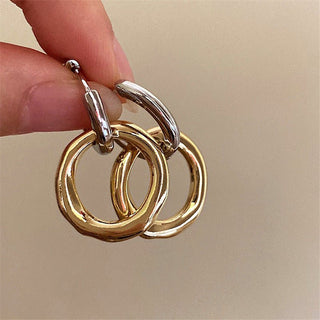 Micara - DuoLux Drops - Ohrringe - Ohrringe - Gold/Silber - Müller Mode