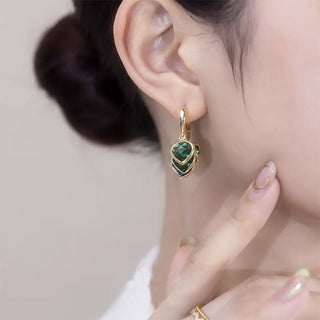 Micara - Emerald Glitz - Ohrringe - Ohrringe - Smaragdgrün - Müller Mode