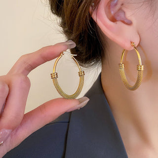 Micara - Golden Threads - Ohrringe - Ohrringe - Gold - Müller Mode