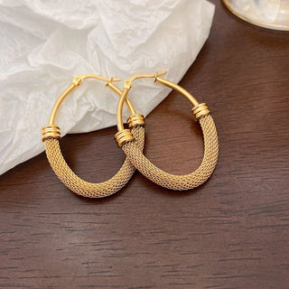 Micara - Golden Threads - Ohrringe - Ohrringe - Gold - Müller Mode