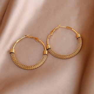 Micara - Golden Threads - Ohrringe - Ohrringe - Gold - Müller Mode