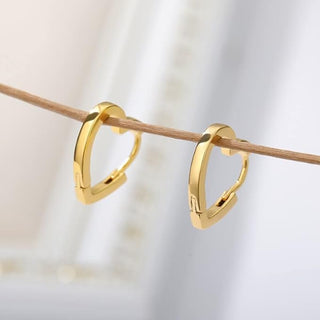 Micara - Heartful Hoops - Ohrringe - Ohrringe - Gold - Müller Mode