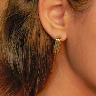 Micara - Helix Halo - Ohrringe - Ohrringe - Gold Silber - Müller Mode