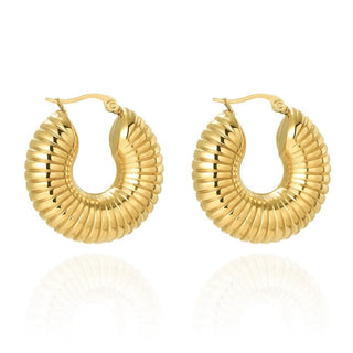Micara - Helix Hoops - Ohrringe - Ohrringe - Gold - Müller Mode