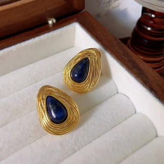 Micara - Lapis Luxe - Ohrringe - Ohrringe - Blau - Müller Mode