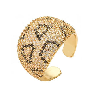 Micara - Leopard Chunkies - Ringe - Ringe - Gold - Müller Mode