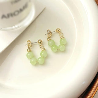 Micara - Lime Twist - Ohrringe - Ohrringe - Grün - Müller Mode