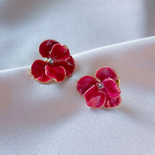 Micara - Lush Blossoms - Ohrringe - Ohrringe - Rot - Müller Mode