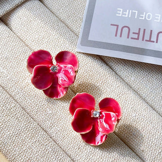 Micara - Lush Blossoms - Ohrringe - Ohrringe - Rot - Müller Mode