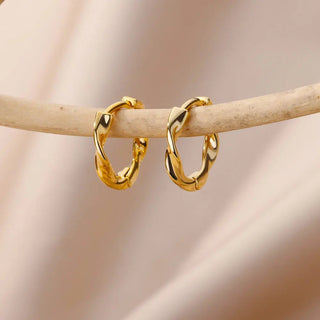 Micara - Luxe Twirlies - Ohrringe - Ohrringe - Gold - Müller Mode