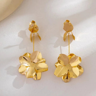 Micara - Luxurious Blooms - Ohrringe - Ohrringe - Gold - Müller Mode