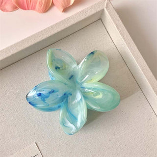 Micara - Marbled Blossoms - Haarschmuck - Haarschmuck - Blau - Müller Mode