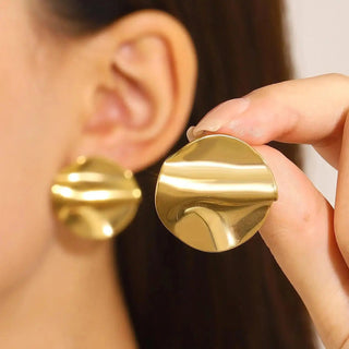 Micara - Metallic Marvels - Ohrringe - Ohrringe - Gold - Müller Mode