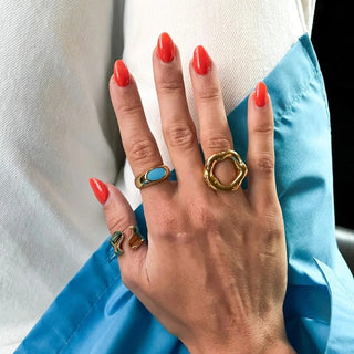 Micara - Mystic Circle - Ringe - Ringe - Gold - Müller Mode