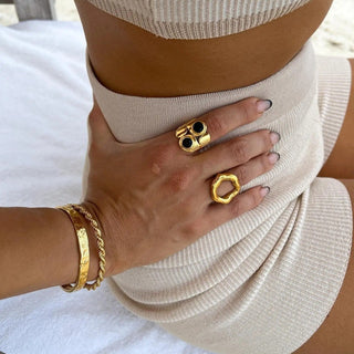 Micara - Mystic Circle - Ringe - Ringe - Gold - Müller Mode