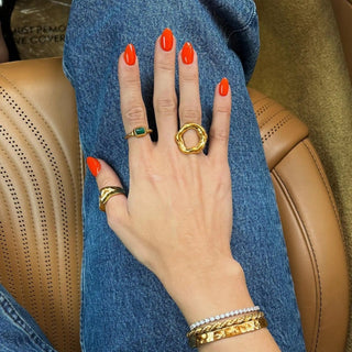 Micara - Mystic Circle - Ringe - Ringe - Gold - Müller Mode