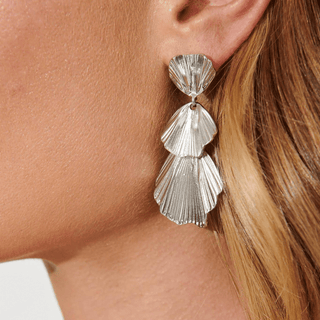 Micara - Petal Charms - Ohrringe - Ohrringe - Silber - Müller Mode
