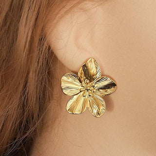 Micara - Petal Posies - Ohrringe - Ohrringe - Gold - Müller Mode