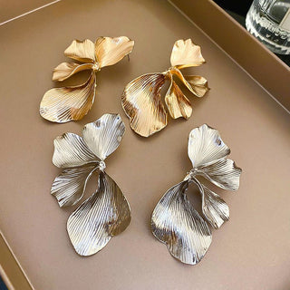 Micara - Petal Power - Ohrringe - Ohrringe - Silver - Müller Mode
