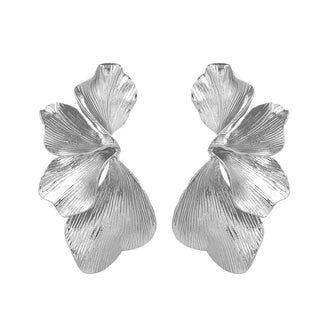 Micara - Petal Power - Ohrringe - Ohrringe - Silver - Müller Mode