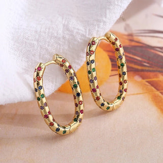 Micara - Prism Loops - Ohrringe - Ohrringe - Gold - Müller Mode