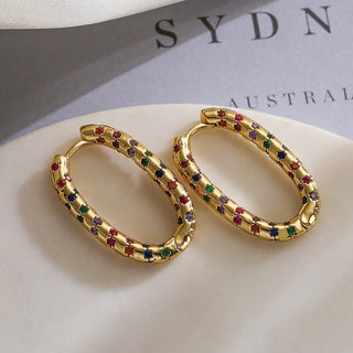 Micara - Prism Loops - Ohrringe - Ohrringe - Gold - Müller Mode