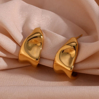 Micara - Sculpted Stunners - Ohrringe - Ohrringe - Silber - Müller Mode