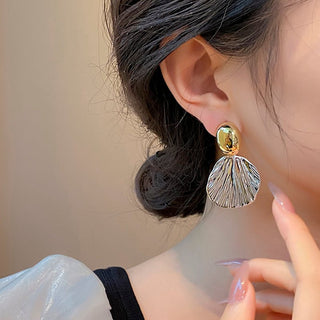 Micara - Seashell Drops - Ohrringe - Ohrringe - Silber - Müller Mode