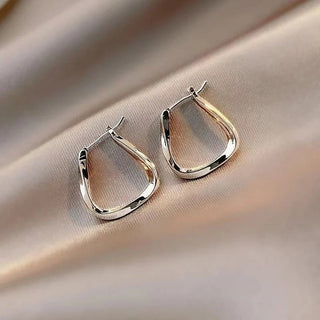 Micara - Shimmer Arch - Ohrringe - Ohrringe - Silber - Müller Mode