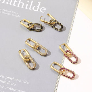Micara - Sparkle Loops - Ohrringe - Ohrringe - Rosa - Müller Mode