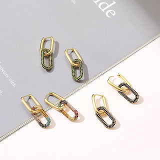 Micara - Sparkle Loops - Ohrringe - Ohrringe - Rosa - Müller Mode