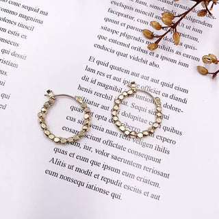 Micara - Sparkling Circles - Ohrringe - Ohrringe - Gold - Müller Mode