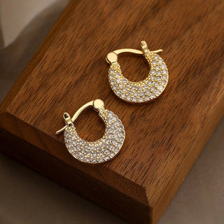 Micara - Sparkly Crescents - Ohrringe - Ohrringe - Halbmond - Müller Mode