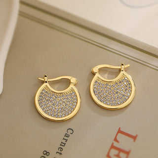 Micara - Sparkly Crescents - Ohrringe - Ohrringe - Muschelschale - Müller Mode